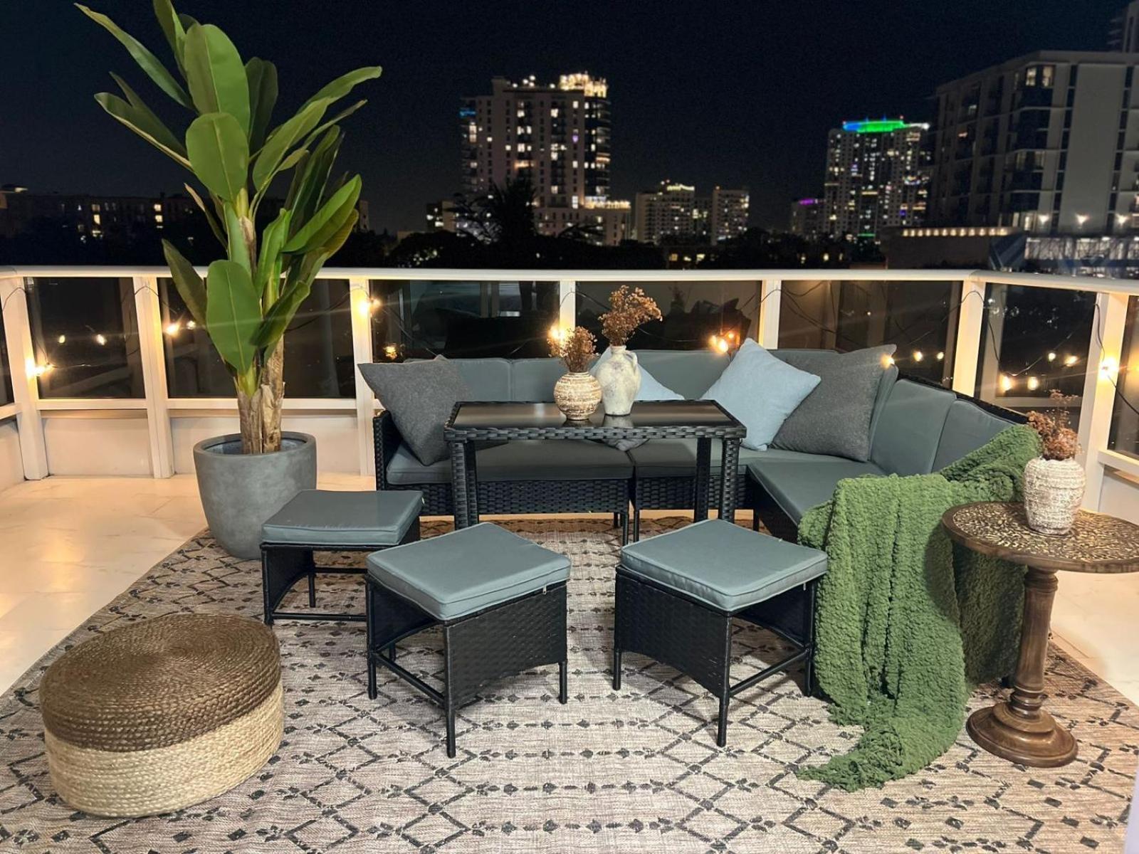Miami Wood Apart Hotel New 2024 - Private Terrace - Free Garage - Beach 5 Min Hollywood Dış mekan fotoğraf